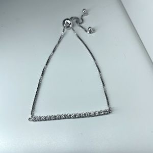 Cute Adjustable Diamond Tennis Bracelet